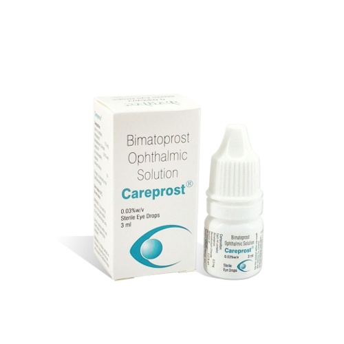 Careprost Eye Drop With Bimatoprost For Glaucoma Condition