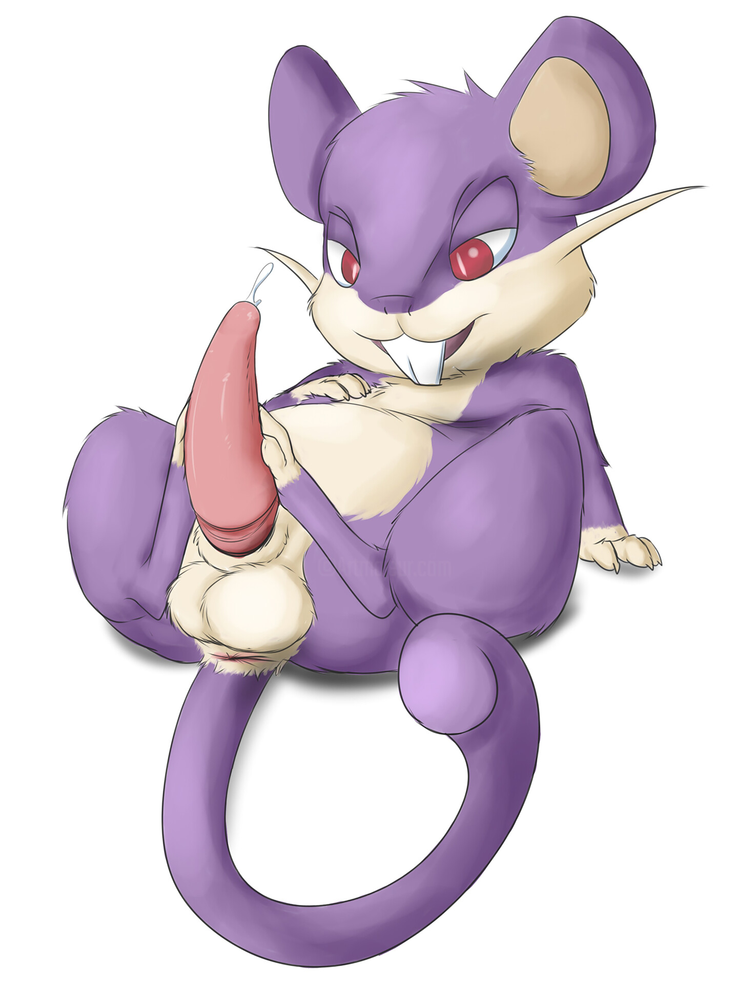 Rattata Solo Fun Time, Digital Arts by Happy The Red | Artmajeur