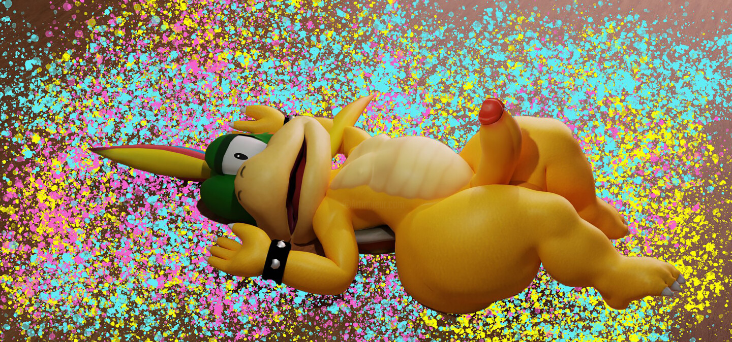 Lemmy Koopa Wants A Rider, Digital Arts by Happy The Red | Artmajeur