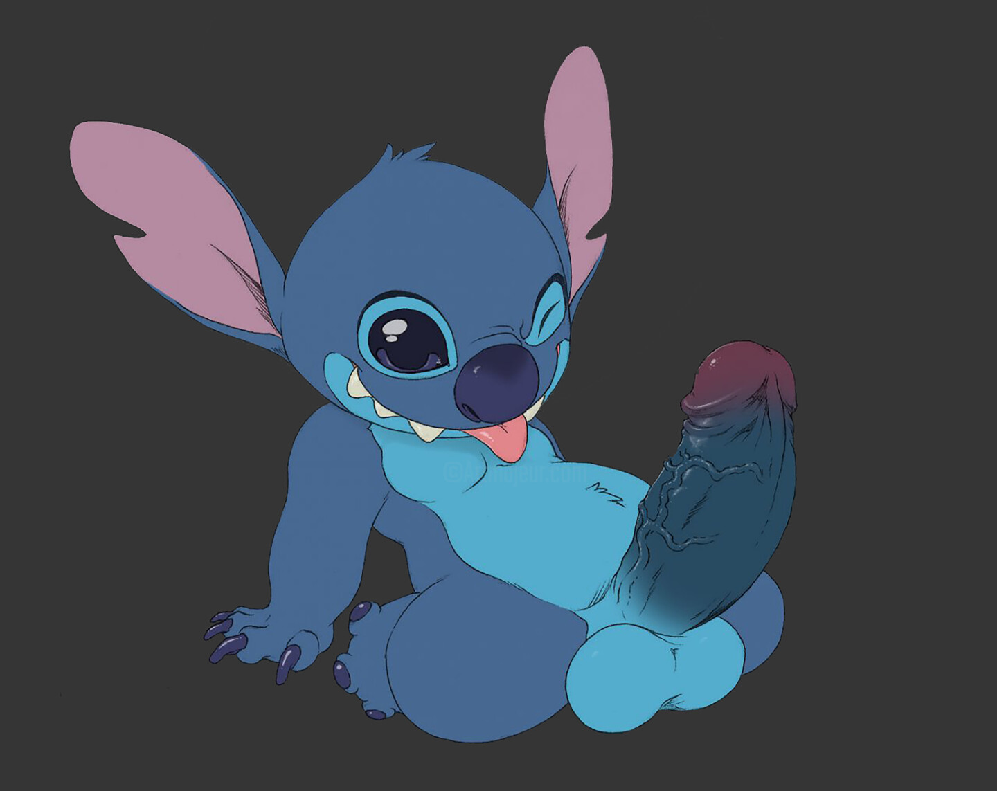 Stitch Wants Your Help, Digital Arts by Happy The Red | Artmajeur