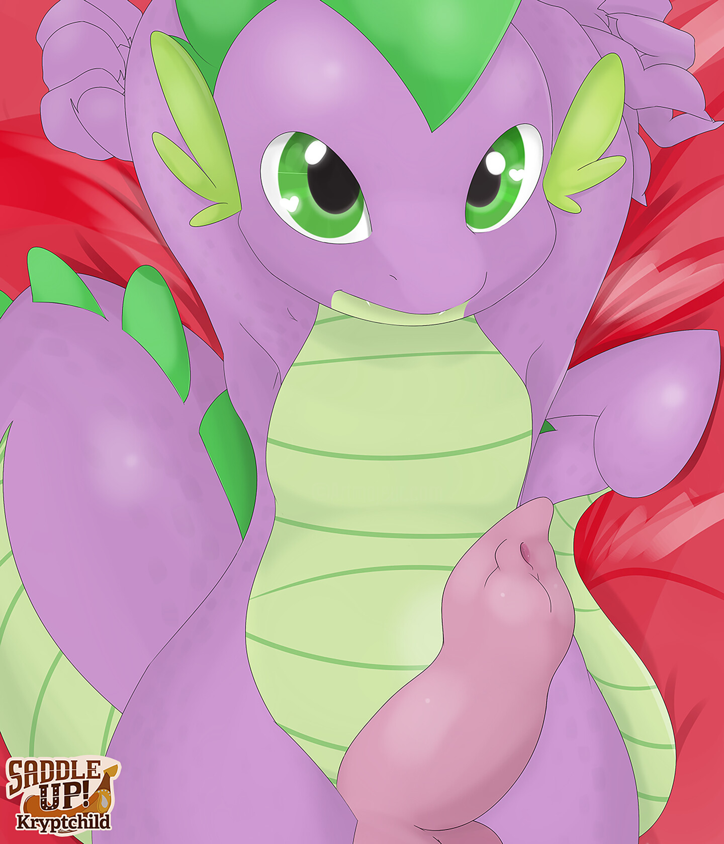 Spike Waiting For Your Help, Digital Arts by Happy The Red | Artmajeur