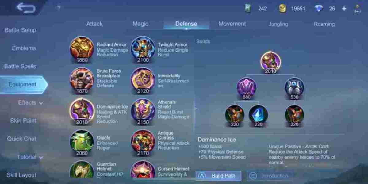 Dominance Ice in Mobile Legends: A Tank's Best Friend