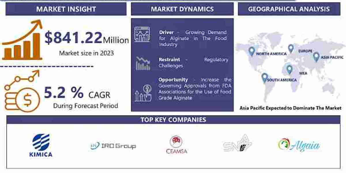 Food Grade Alginate Market Size Anticipated to Reach USD 1327.55 Million by 2032