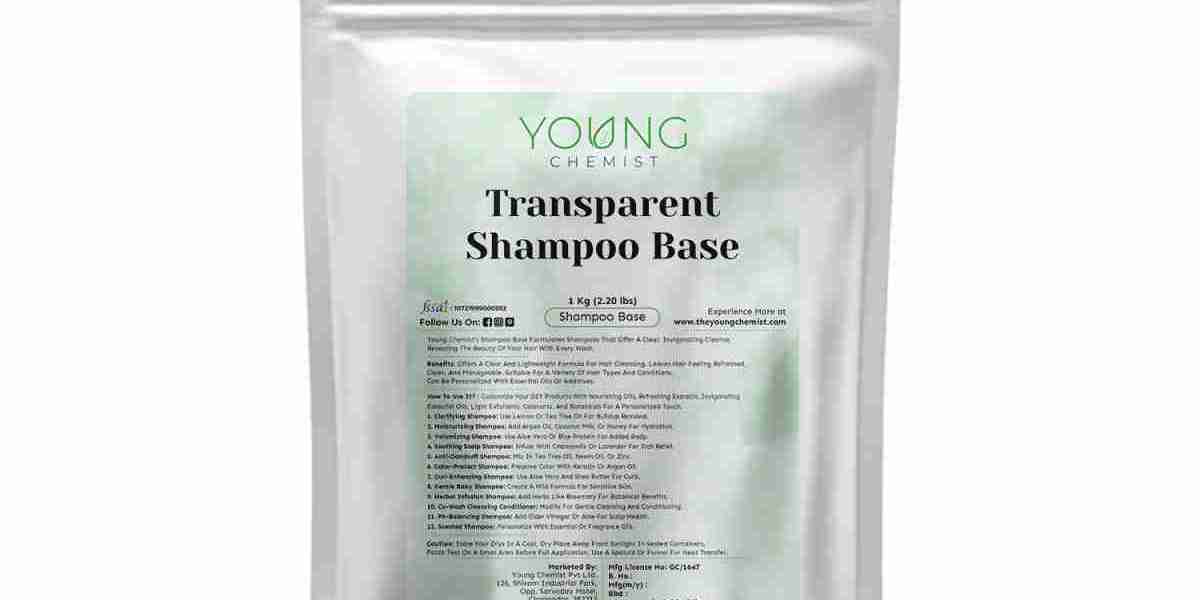 Transparent Shampoo Base (Sulphate & Paraben Free)