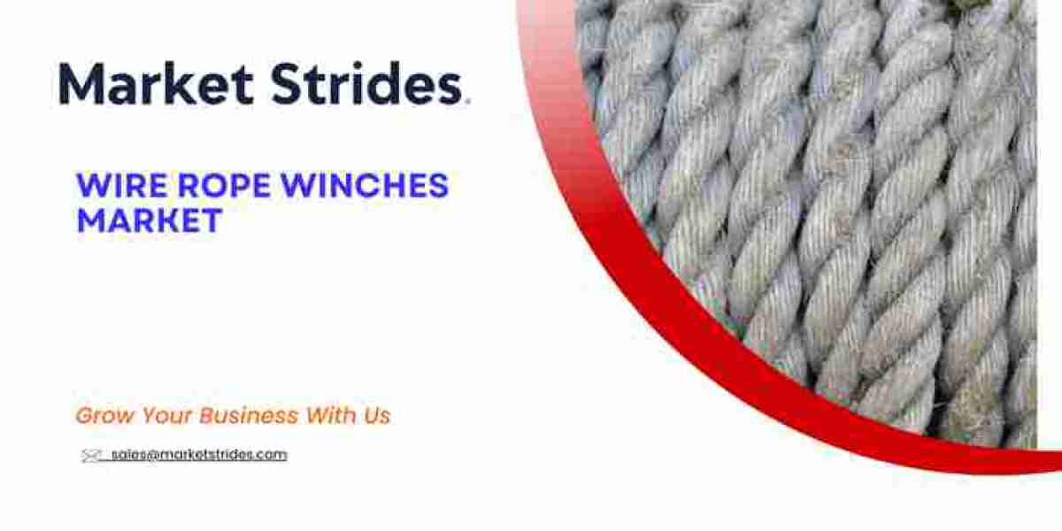 Wire Rope Winches Market Size, Share, and Forecast to 2031 | Market Strides