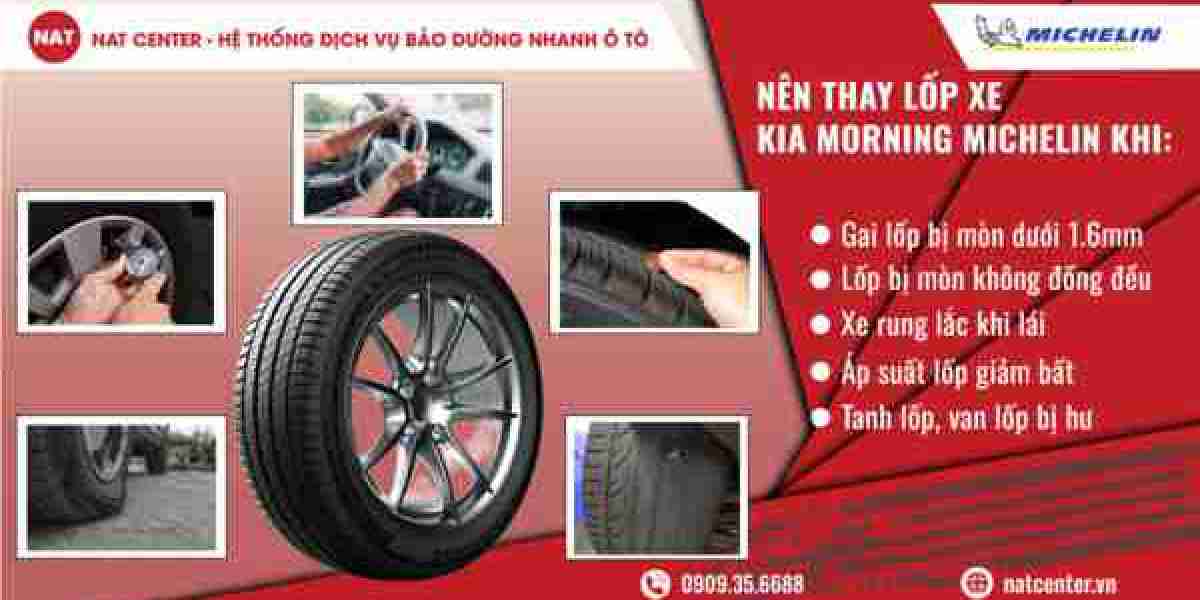 Review lốp Michelin 185/55R1 ở đại lý bảo dưỡng xe ô tô NAT Center là lựa chọn vượt trội