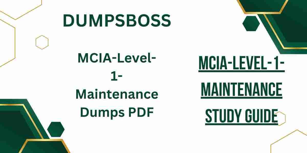 Quick and Effective Ways to Prepare for MCIA-Level-1-Maintenance Dumps